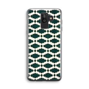 Moroccan tiles: Samsung Galaxy J8 (2018) Transparant Hoesje