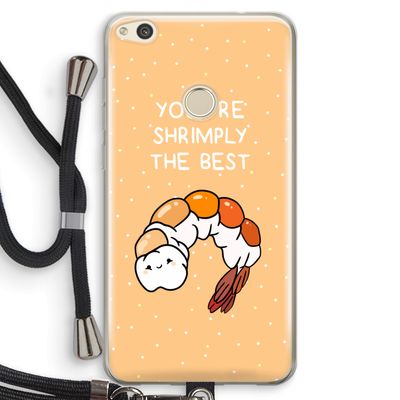 You're Shrimply The Best: Huawei Ascend P8 Lite (2017) Transparant Hoesje met koord