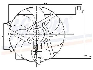 Koelventilator 85193