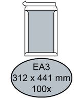 Envelop Quantore bordrug EA3 312x441mm zelfkl. wit 100stuks