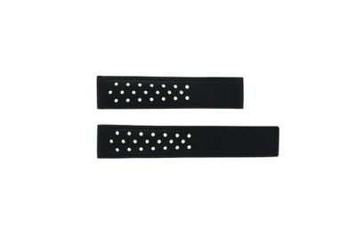 Horlogeband Tag Heuer FC6182 / CV2111-0 TK4782 Leder Zwart 19mm