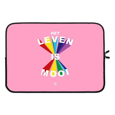 Het Leven Is Mooi: Laptop sleeve 13 inch
