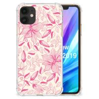 Apple iPhone 11 Case Pink Flowers