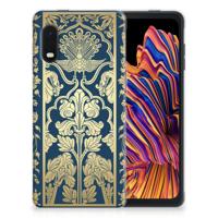 Samsung Xcover Pro | TPU Case | Beige Flowers