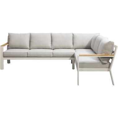 Loungebank Biarritz - zand/naturel - 80x210x79,5 cm - Leen Bakker