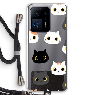 Katten: Xiaomi Mi Mix 4 Transparant Hoesje met koord