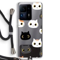 Katten: Xiaomi Mi Mix 4 Transparant Hoesje met koord