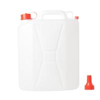 Jerrycan - voedselgeschikte - 20 liter - 33 x 20 x 44 cm - kunststof - watertank