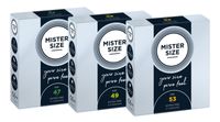 MISTER SIZE PasPakket Ultradun 47-49-53mm (omtrek tot 11,5 cm)