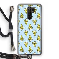 Bananas: Xiaomi Redmi 9 Transparant Hoesje met koord