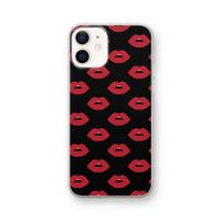 Lips: iPhone 12 Transparant Hoesje