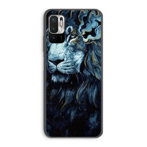 Darkness Lion: Xiaomi Redmi Note 10 5G Transparant Hoesje