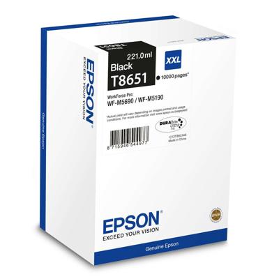 Originele inkt cartridge Epson C13T865140 Zwart