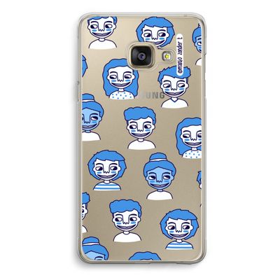 Gezichtjes: Samsung A3 (2017) Transparant Hoesje