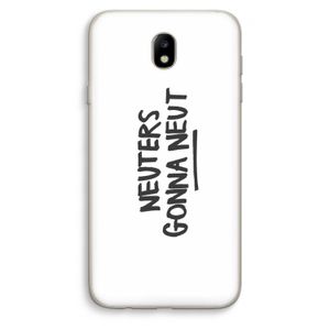 Neuters: Samsung Galaxy J7 (2017) Transparant Hoesje