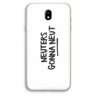 Neuters: Samsung Galaxy J7 (2017) Transparant Hoesje