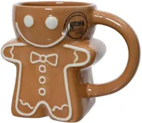 Decoris mok keramiek peperkoek 12x7.5x9.5cm bruin Decoris mok keramiek peperkoek 12x7.5x9.5cm bruin