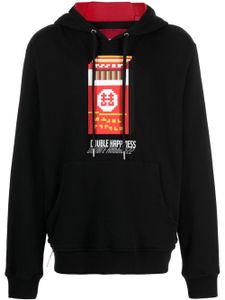 Mostly Heard Rarely Seen 8-Bit hoodie Double Happiness - Noir