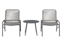 LIVARNO Tuinset 3-delig (Antraciet)