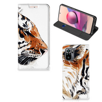 Bookcase Xiaomi Redmi Note 10 4G | 10S | Poco M5s Watercolor Tiger - thumbnail