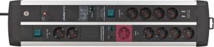 Brennenstuhl Premium Protect-Line | stekkerdoos met overspanningsbeveiliging & USB | 11-voudig  - 1392000230