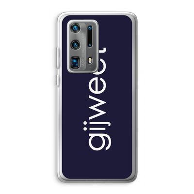 Gijweet: Huawei P40 Pro Plus Transparant Hoesje