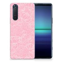 Sony Xperia 5II | TPU Case | White Flowers Sony Xperia 5II | TPU Case | White Flowers