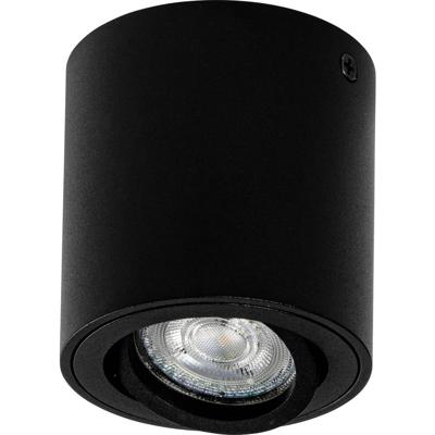 OSRAM HOMELIGHTING Spot Surface Round GU10 Black 4099854445965 LED-buitenlamp (wand) GU10 Zwart