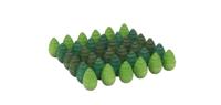 Grapat Mandala Bomen - 36 stuks (3 kleuren)