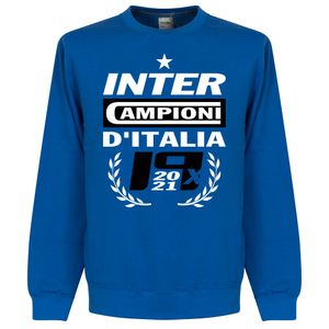 Inter Milan Kampioens Sweater 2021