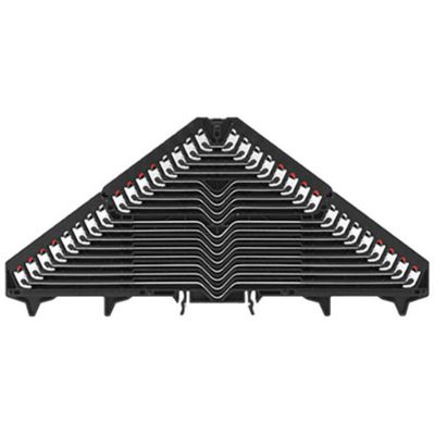 Weidmüller 1173710000 Rangeerverdeler 9.20 mm Push-In-klem Zwart 20 stuk(s) Piece