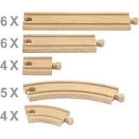VIGA spoorweg, 25 onderdelen/ 1 set
