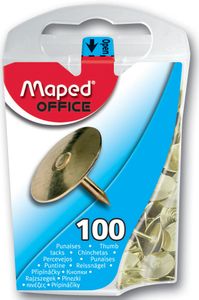 Maped 311011 papierpin Goud 100 stuk(s)