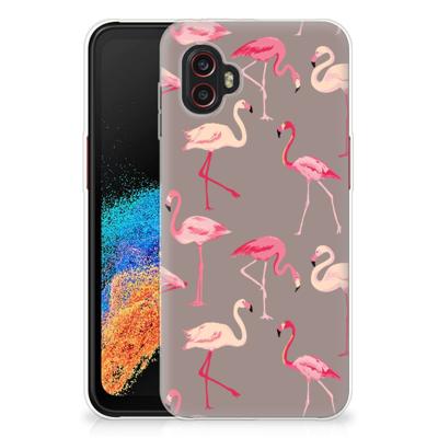Samsung Galaxy Xcover 6 Pro | TPU Hoesje | Flamingo