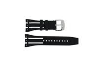Horlogeband Invicta 0832.01 Rubber Zwart 31mm