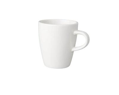 Mammoet Beker, porselein, 20cl, ø7cm, wit