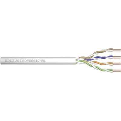 Digitus ACU-4611-305 Netwerkkabel CAT 6 U/UTP 4 x 2 x 0.25 mm² Grijs-wit (RAL 7035) 305 m