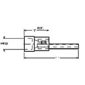 Molex 192120001 Stiftkabelschoen 1 stuk(s) Bulk