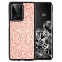 Samsung Galaxy S20 Ultra Bumper Case Pattern Orange