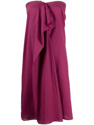 Maison Martin Margiela Pre-Owned robe à volants (années 2000) - Rose
