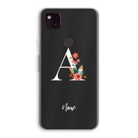 Pink Bouquet: Google Pixel 4a 5G Transparant Hoesje Pink Bouquet: Google Pixel 4a 5G Transparant Hoesje