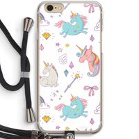 Fantasiewereld: iPhone 6 / 6S Transparant Hoesje met koord Fantasiewereld: iPhone 6 / 6S Transparant Hoesje met koord
