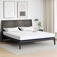 Matrassen Wit, Blauw 180 x 200 cm 100% polyester jacquard stof