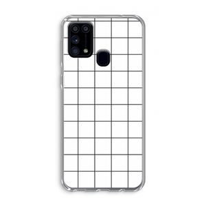 Rooster: Samsung Galaxy M31 Transparant Hoesje