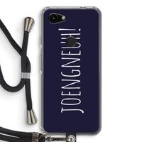 Joengneuh!: Pixel 3a Transparant Hoesje met koord
