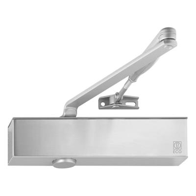 Deurdranger sterkte 1-6 zilver met schaararm