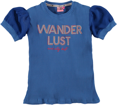 O'Chill Meisjes shirt - Jolien - Blauw
