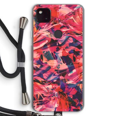 California: Pixel 4a 5G Transparant Hoesje met koord