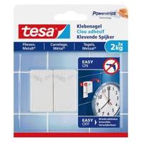 Klevende spijker tesa tegels metaal 2kg wit | 8 stuks