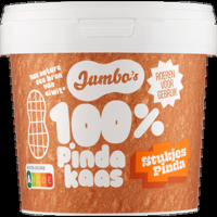 Jumbo&apos;s 100% Pindakaas Stukjes Pinda 1 kg